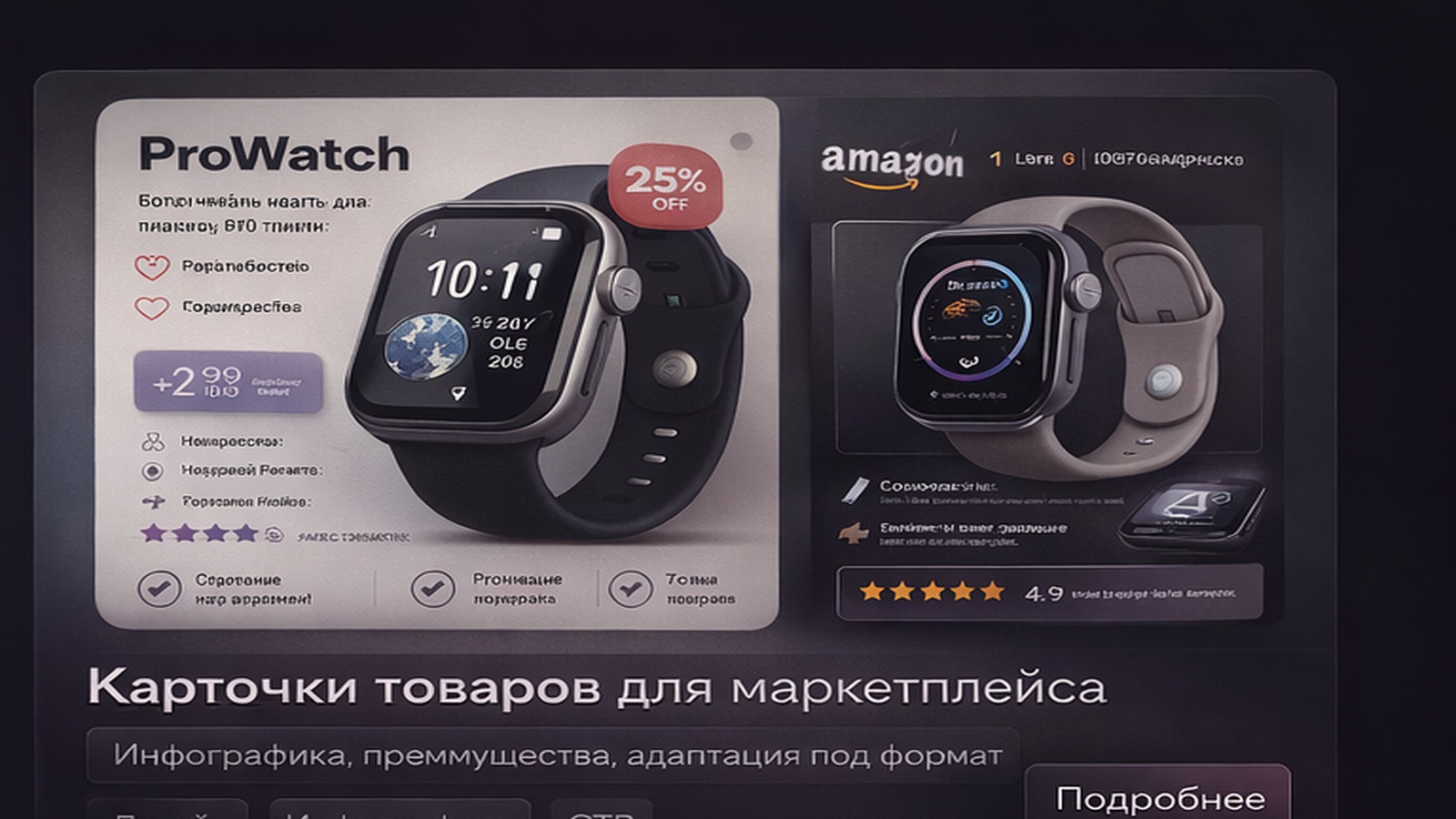 Карточки товаров